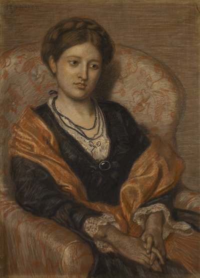 Ritratto di Miss Iza Duffus Hardy da Ford Madox Brown